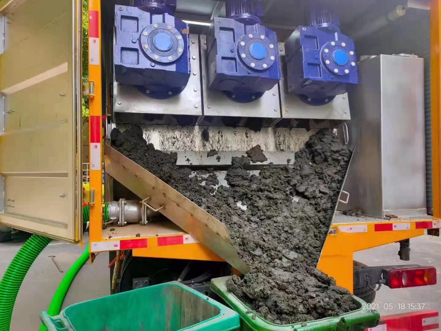 江北化粪池清掏城市维护站-泥浆净化干湿分离处理